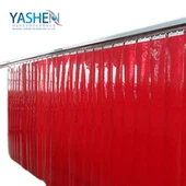 UV-vastased värvilised siledad PVC-keevitusribakardinad